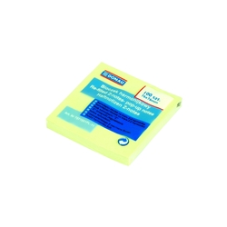 BLOCZEK SAMOPRZYLEPNY HARMONIJKOWY DONAU 76X76MM ŻÓŁTY